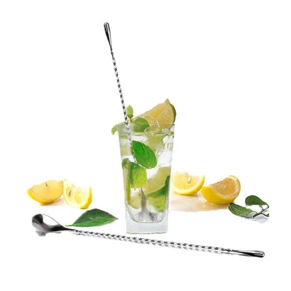 Twisted Design Bar Japanese Style Teardrop End Design Cocktail Mixing