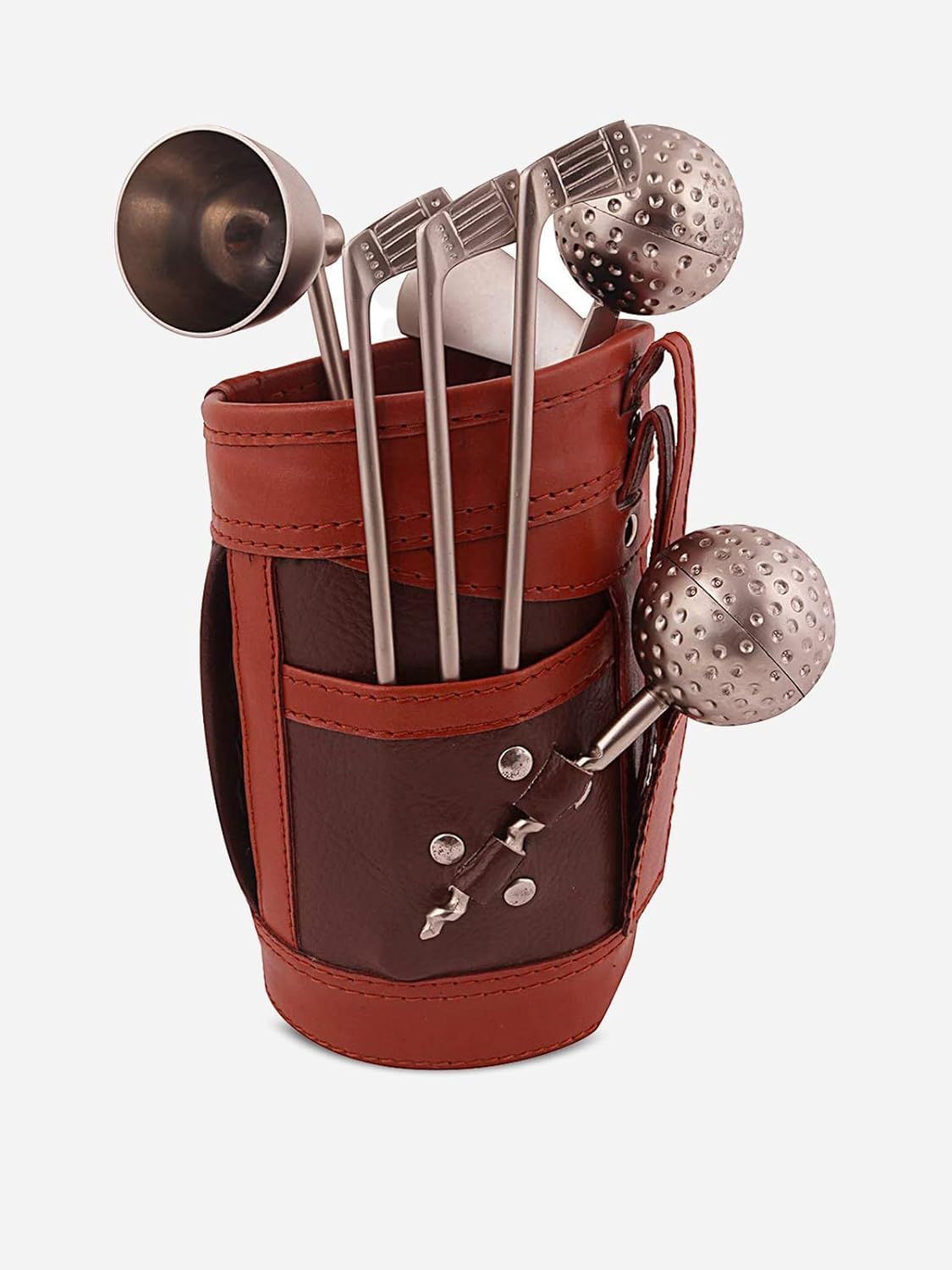 Luxury Golf-Themed Bar Set for Whiskey & Cocktail Lovers