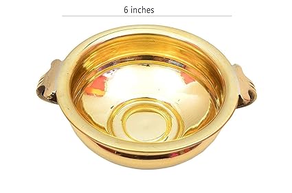 Classic Golden finish - Brass Urli Decorative Bowl