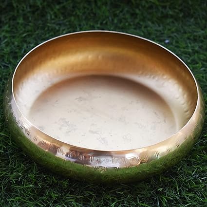Evergreen Classic Gold Finish Brass - Urli Bowl