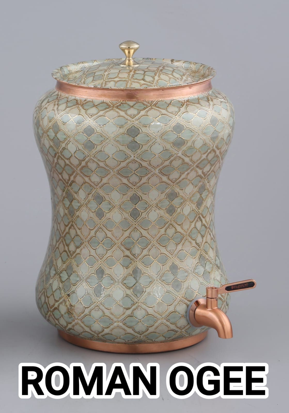 Roman Ogee - Enamel Coated Copper Tank