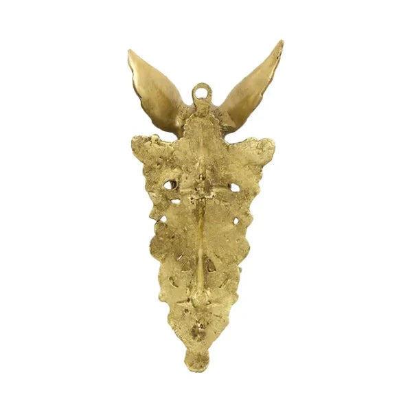 Handmade Brass Wall Hanging Bird Oil Lamp