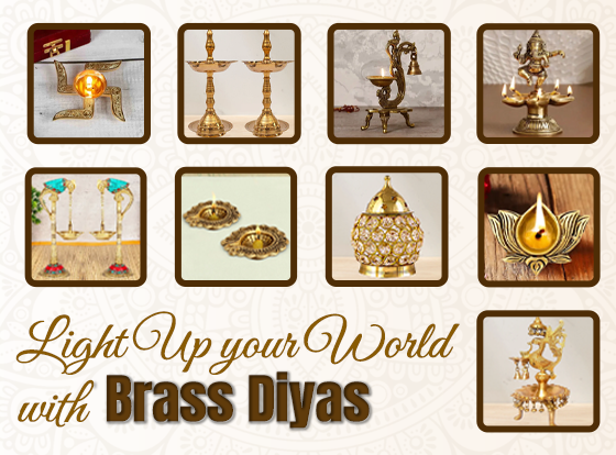 Brass Diyas