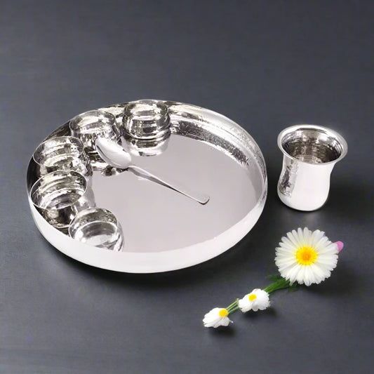 Stainless Steel Regular Thali Set