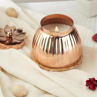 Diwali Metal Candles Jar