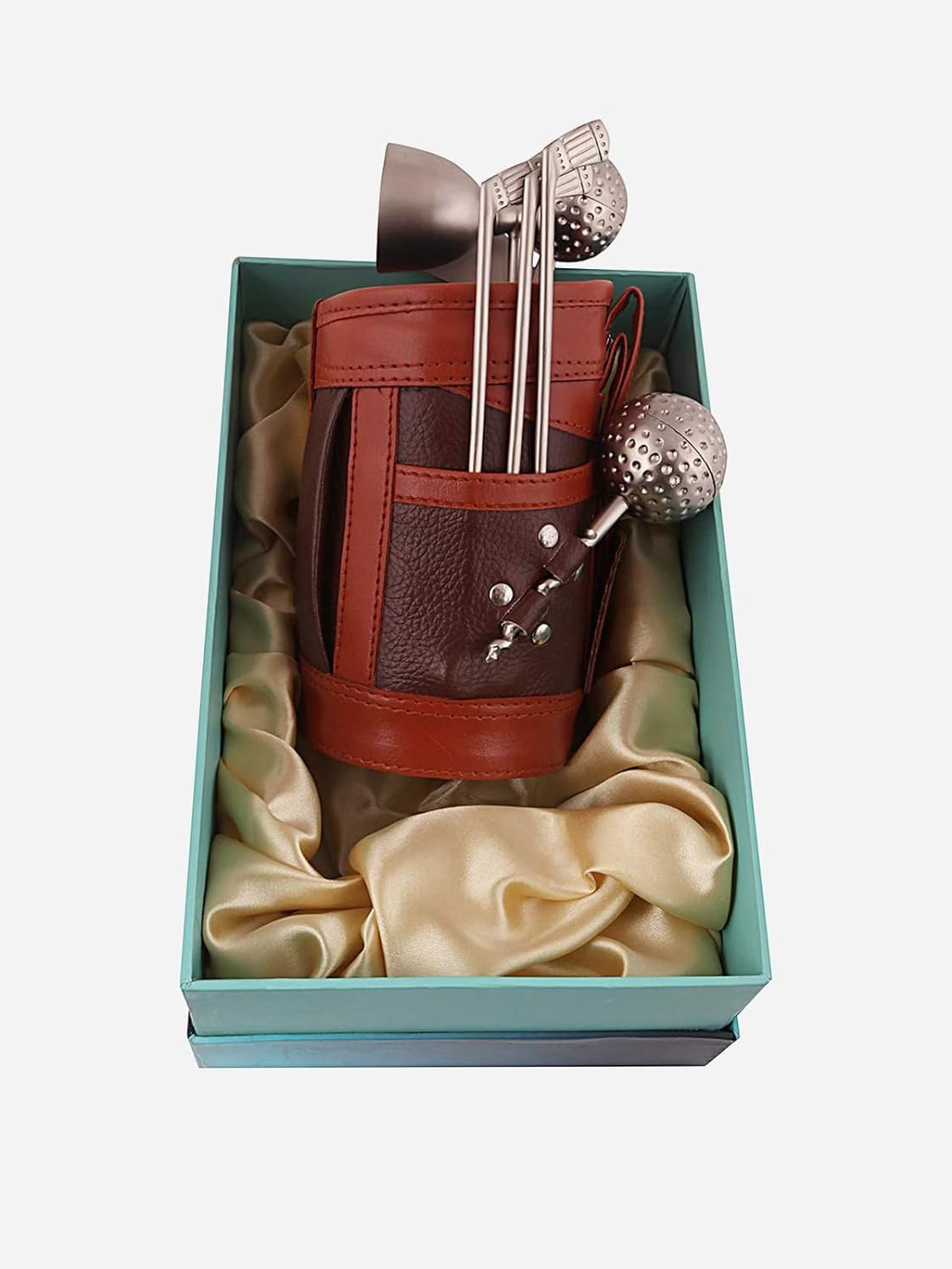 Luxury Golf-Themed Bar Set for Whiskey & Cocktail Lovers