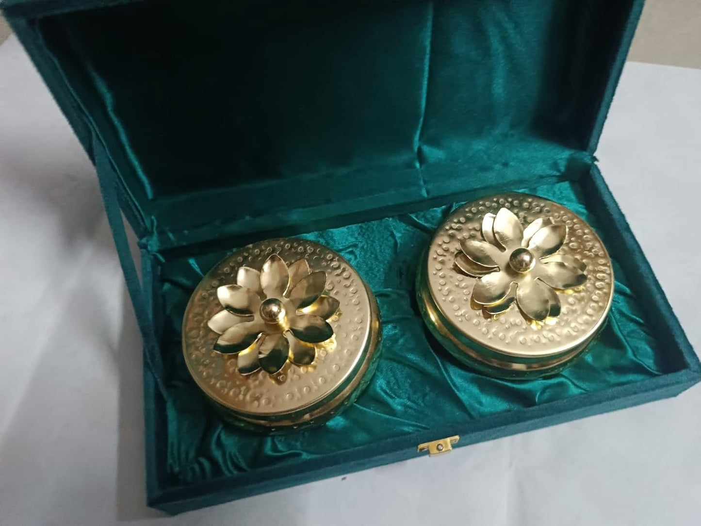 Jain Art VILL Gift Hamper Box with Festive Candle Combo, Handcrafted Home Decor for Diwali, Wedding, Festive Occasions