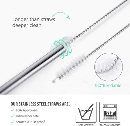 Steel Bended Stainless Steel Straws