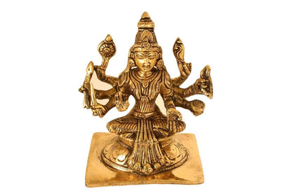 Brass Ashtalakshmi Statues Set | 8-Piece Idols