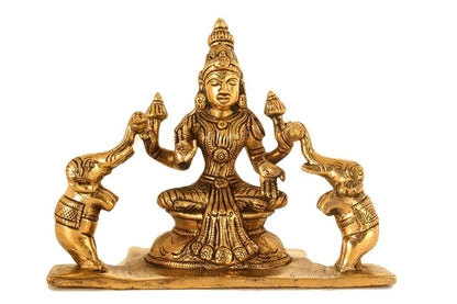 Brass Ashtalakshmi Statues Set | 8-Piece Idols