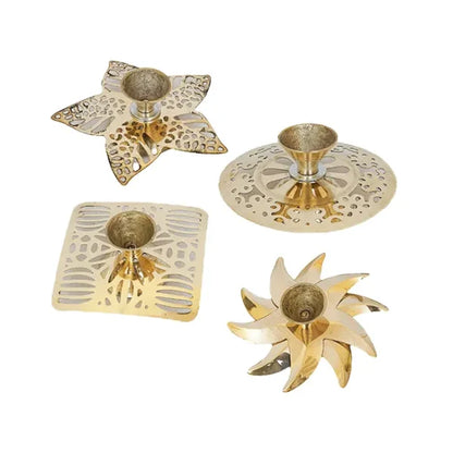 Brass Iron Made Sunflower Diyas