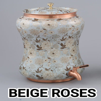 Belly Roses - Enamel Coated Copper Tanks