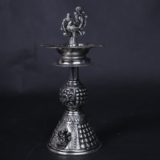 Handcrafted & Traditionally Designed Silver Diya