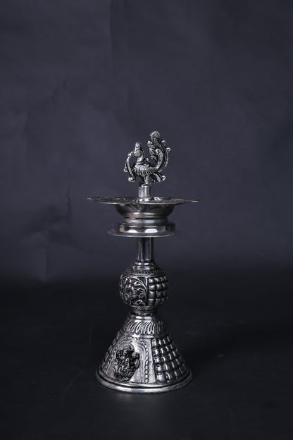 Handcrafted & Traditionally Designed Silver Diya