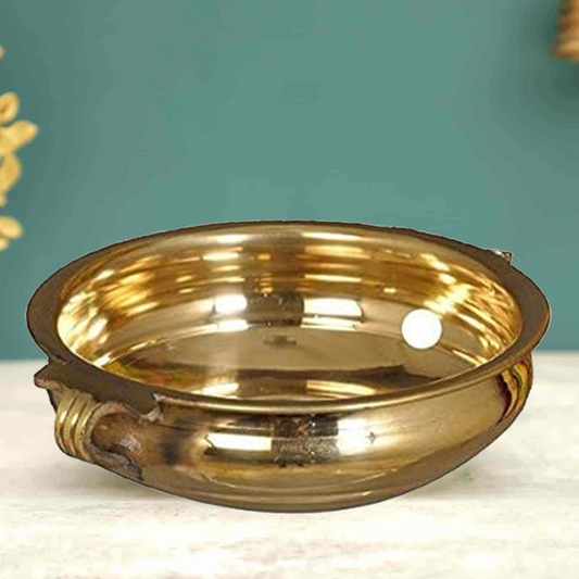 Classic Golden finish - Brass Urli Decorative Bowl