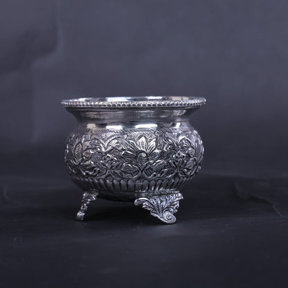 Traditional Engraved Silver Urli