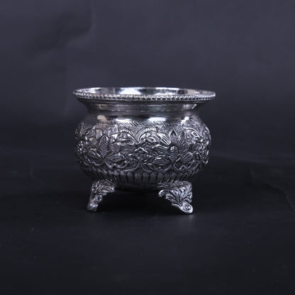 Traditional Engraved Silver Urli