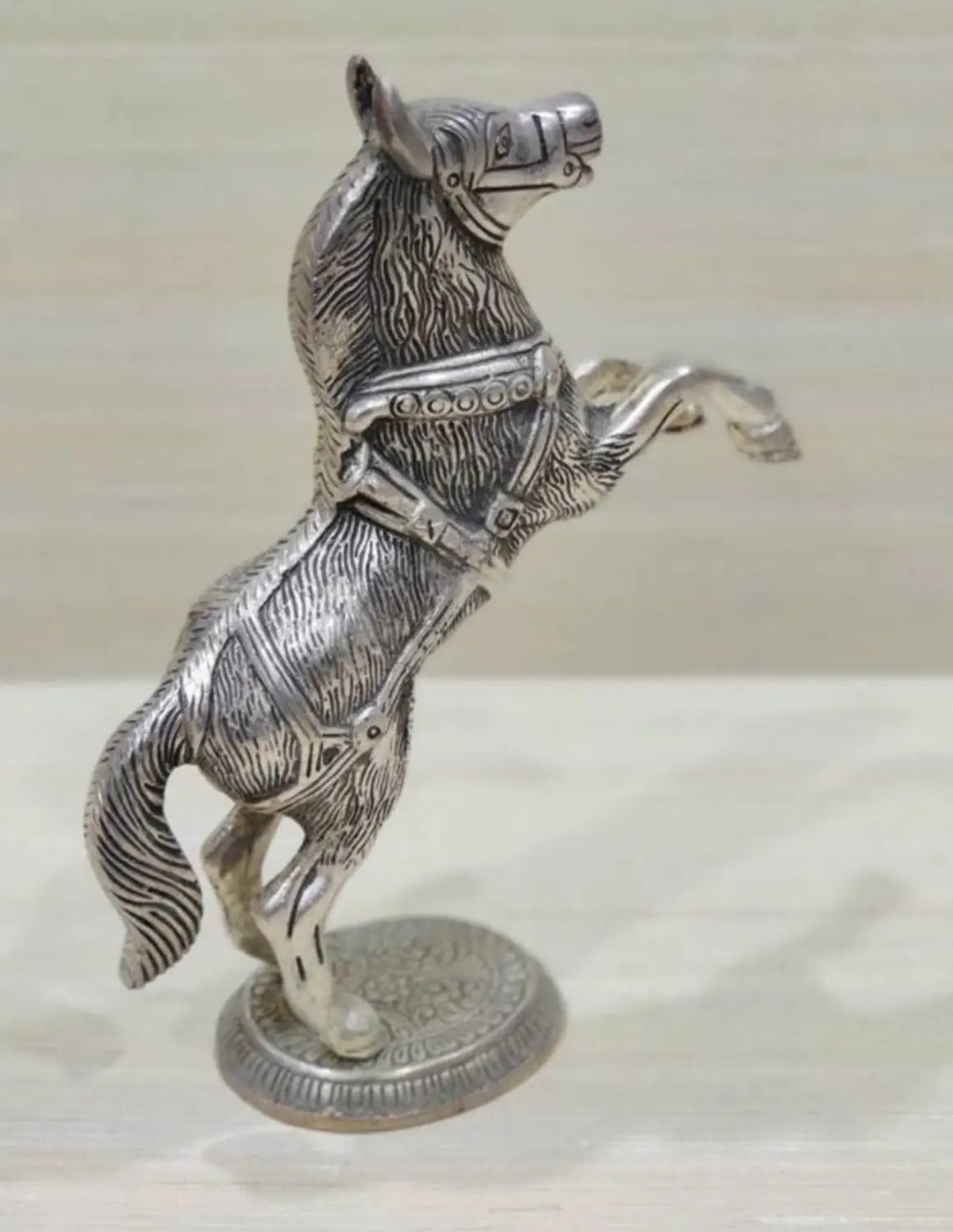 Antique Horse Idol Figurine | Vastu Feng Shui Horse for Prosperity & Success pack of 2 (Copy)