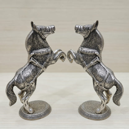 Antique Horse Idol Figurine | Vastu Feng Shui Horse for Prosperity & Success pack of 2 (Copy)