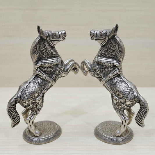 Antique Horse Idol Figurine | Vastu Feng Shui Horse for Prosperity & Success pack of 2 (Copy)