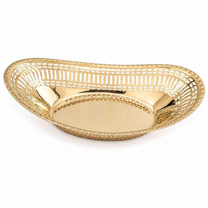 Heritage Brass Serving Basket 12 inch
