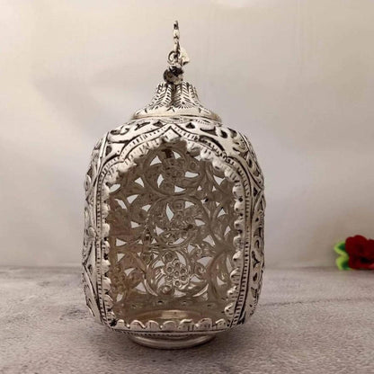 Silver Plated Brass T-Light Candle Holder